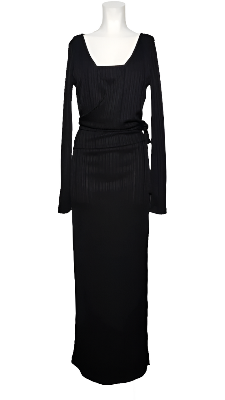 Guess Vestido Largo Acanalado