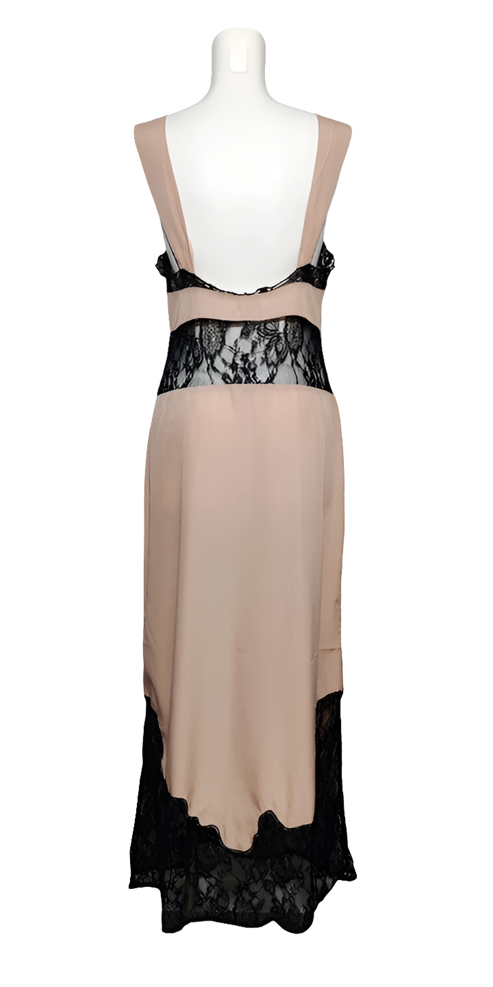 Topshop Vestido Lencero de Encaje