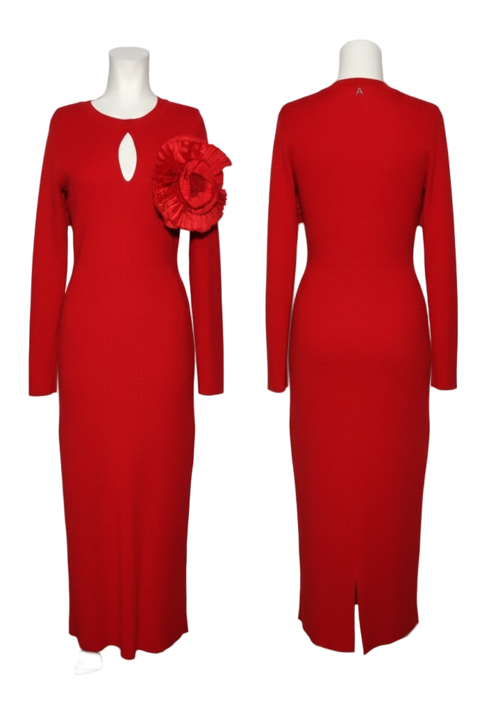 TWINSET Actitude Vestido con Flor 3D