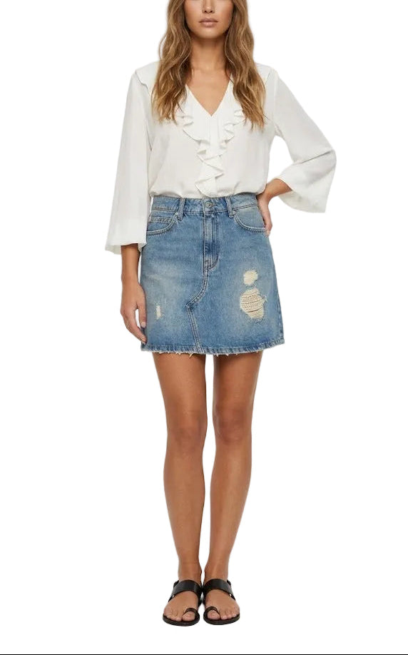 Zadig & Voltaire Falda Vaquera Juice Destroy