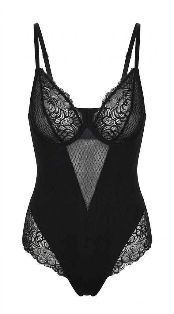 Mirie Jo Body de Lencería Negro