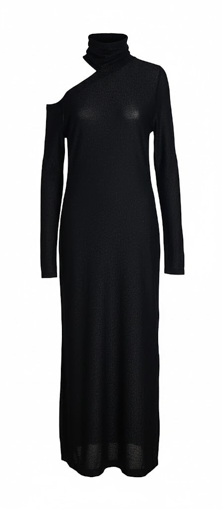 Rinascimento  Vestido de luréx negro