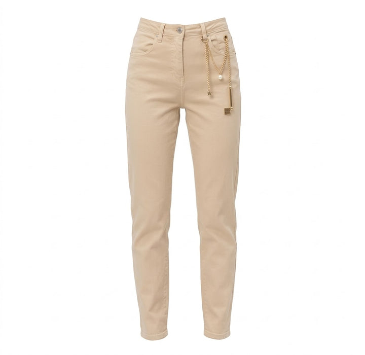 Gil Santucci Pantalon Denim Detalle Joya