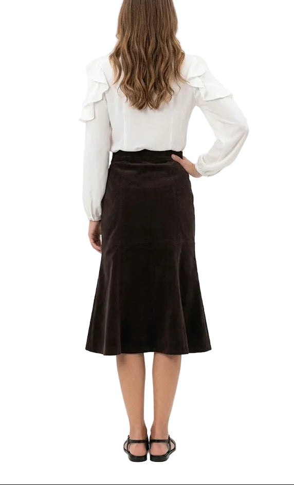Zadig & Voltaire Falda Midi Java Velvet