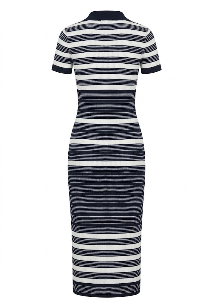 Claudie Pierlot Paris Vestido Polo a Rayas