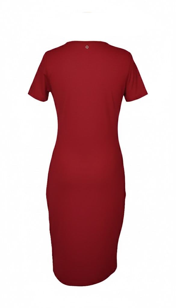 Guess Guendalina Vestido Burdeos