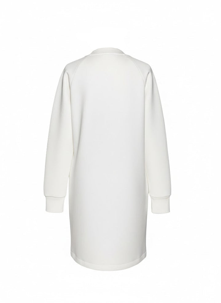 Guess Eco Vestido Sudadera Blanco