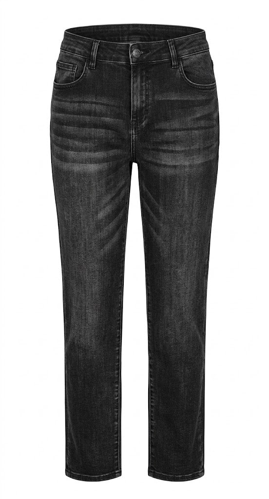 Trash and Luxury Jeans con Detalles de Strass