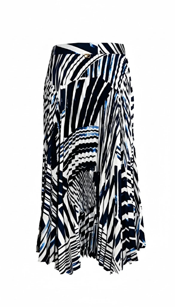 Twin Set Falda Midi Plisada