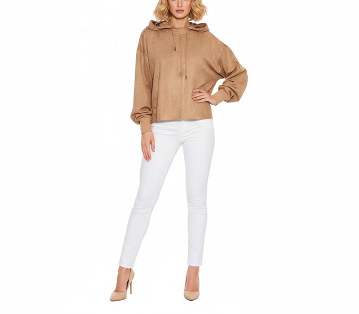 Guess Sudadera Zorina Beige