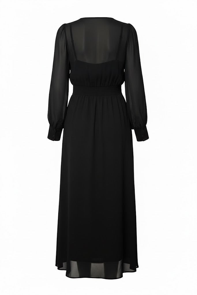Naf Naf Vestido Negro