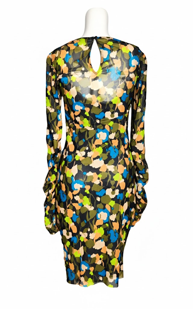 Ted Baker Vestido Estampado Floral Abstracto