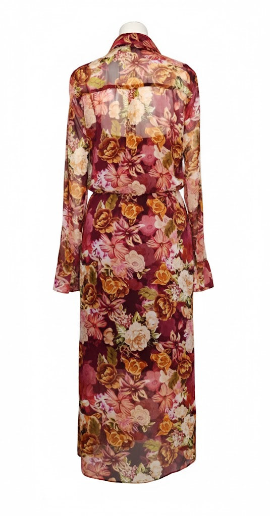 Guess Eco Vestido Lama Floral