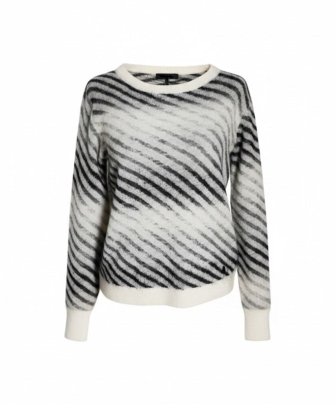 Xandres Jersey Combinado Con Lana