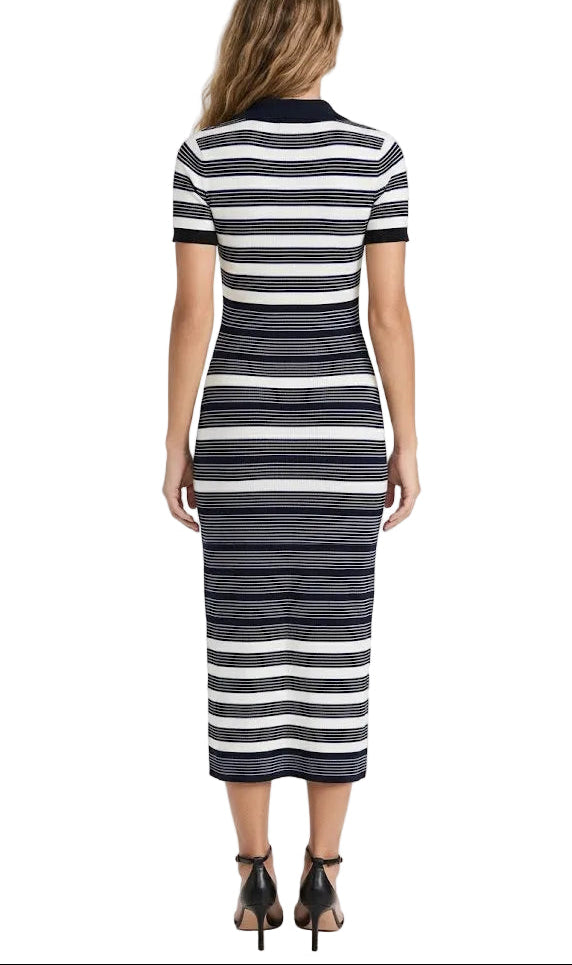 Claudie Pierlot Paris Vestido Polo a Rayas