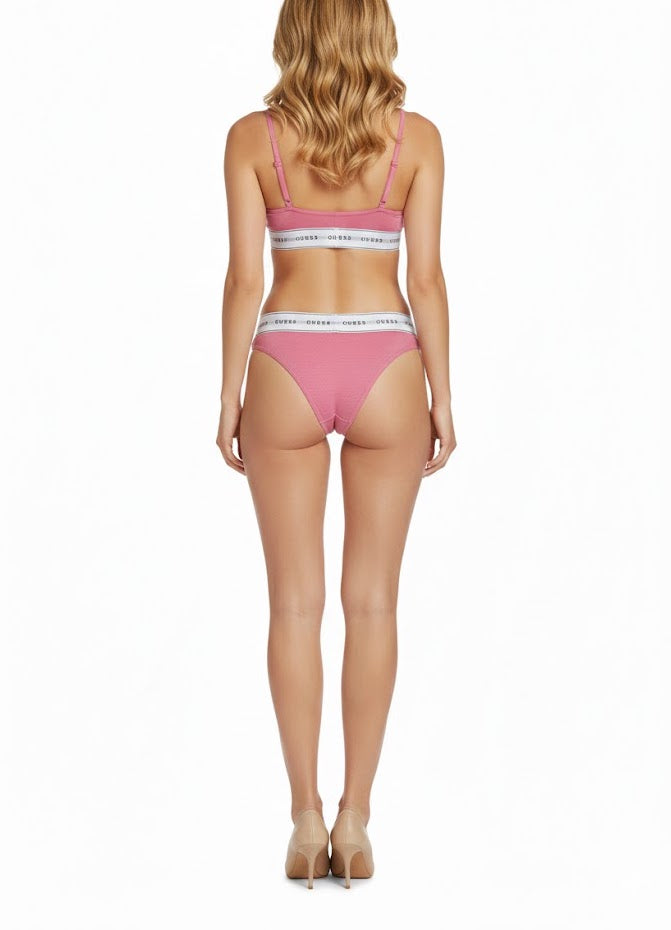 Guess Conjunto Ropa Interior Rosa
