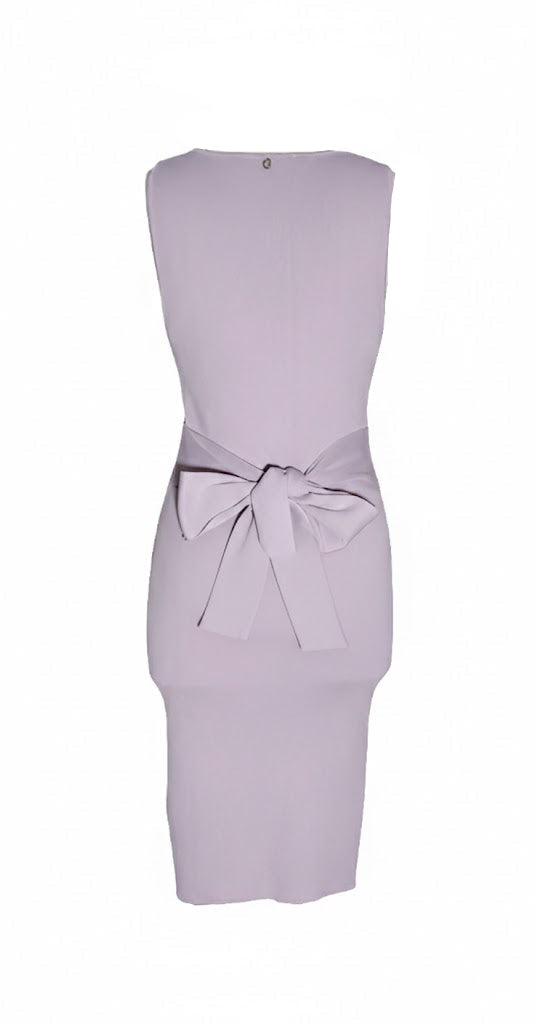 Guess Vestido Midi “Annie” Canalé Lila