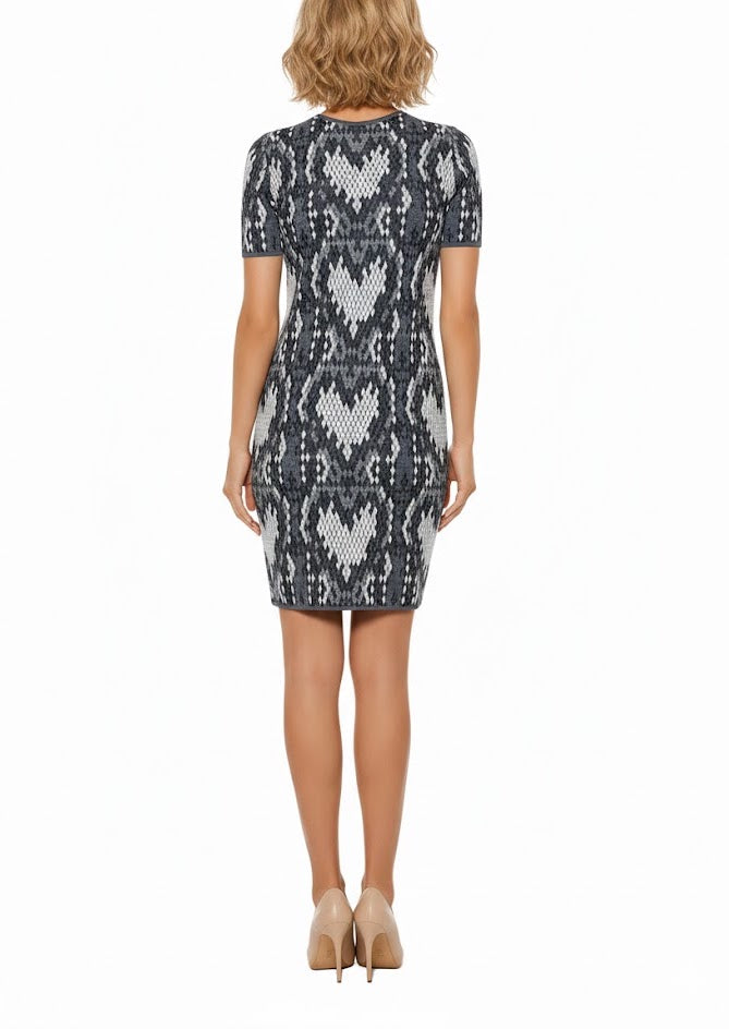 Love Moschino Vestido Gris