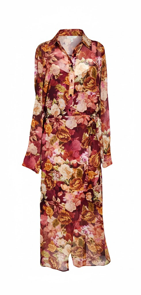 Guess Eco Vestido Lama Floral