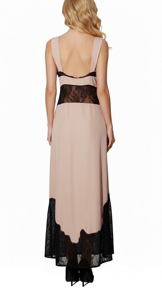 Topshop Vestido Lencero de Encaje