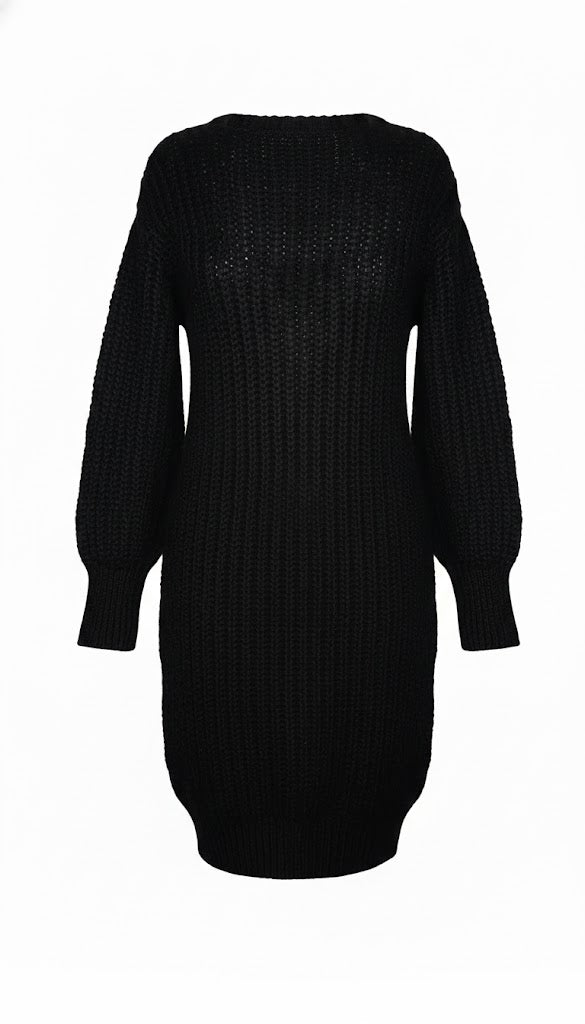 Animagemella Vestido Suéter Bordado Joya
