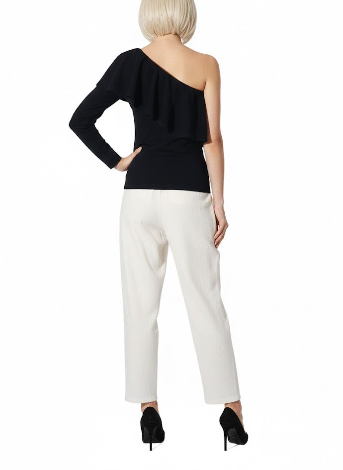 Rosse Fischer Jersey Negro Asimétrico