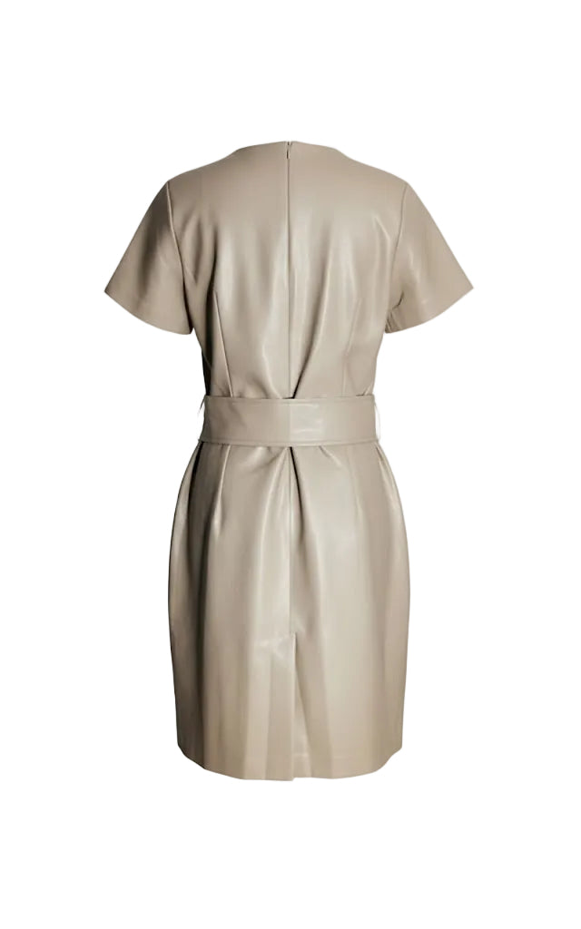 Molly Bracken Vestido Beige