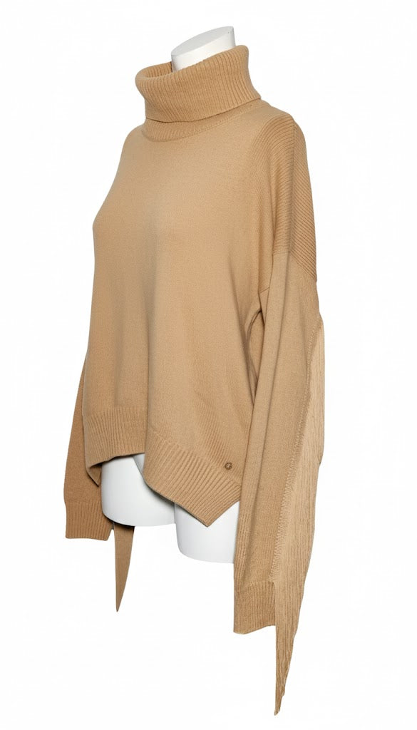 Guess Jersey Flecos Cuello Alto