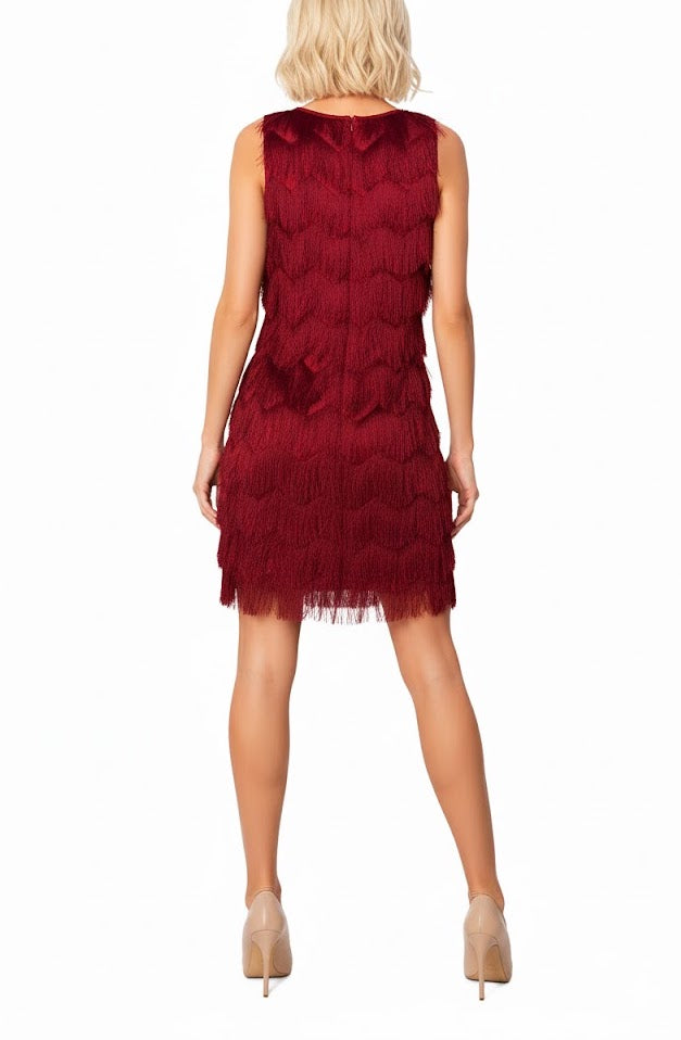 Koralline Vestido con Flecos
