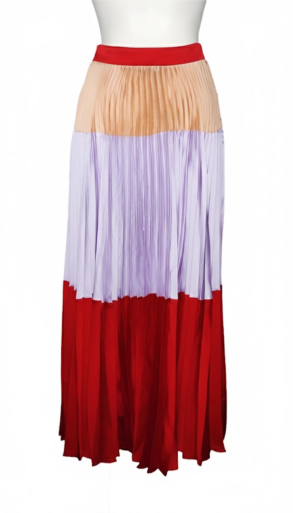 Twin Set Falda Plisada Multicolor