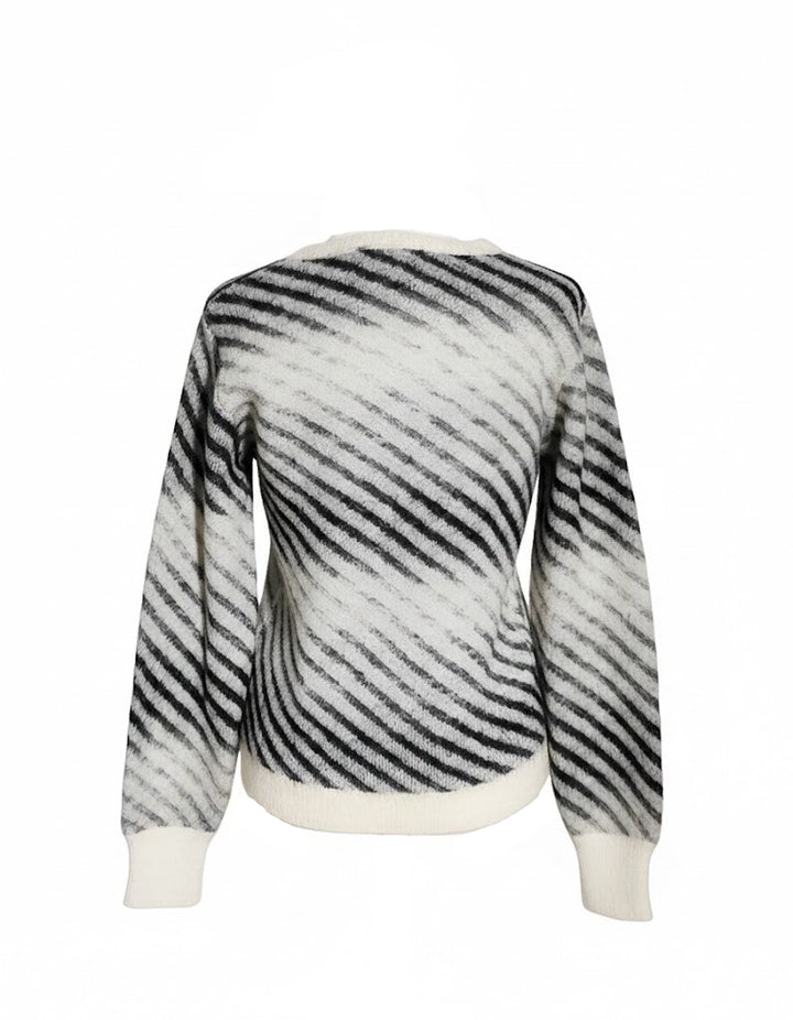 Xandres Jersey Combinado Con Lana