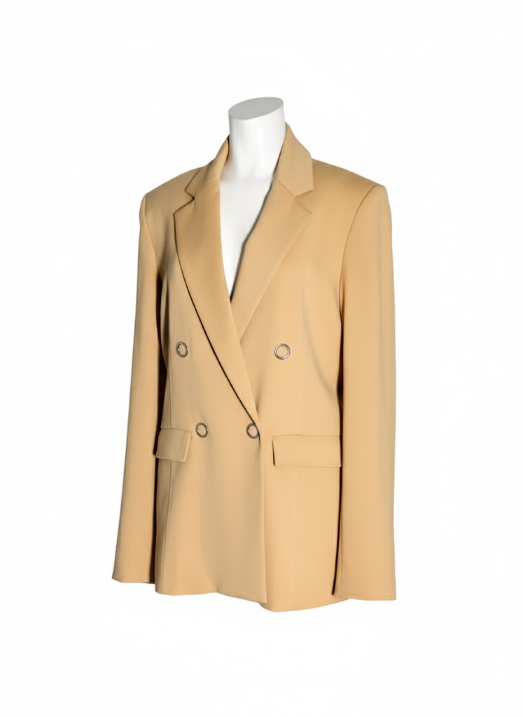 GUESS Blazer Entallado “Dafne” en Color Camel