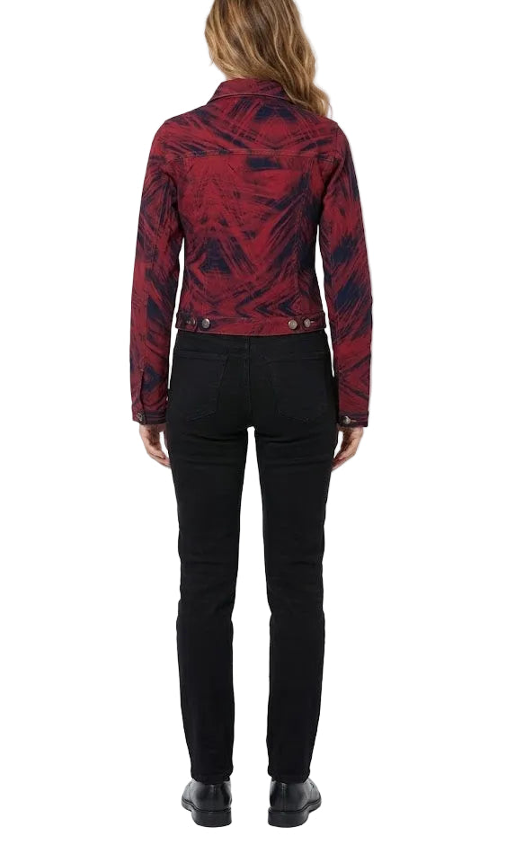 CUSTO Barcelona Chaqueta Denim Estampada