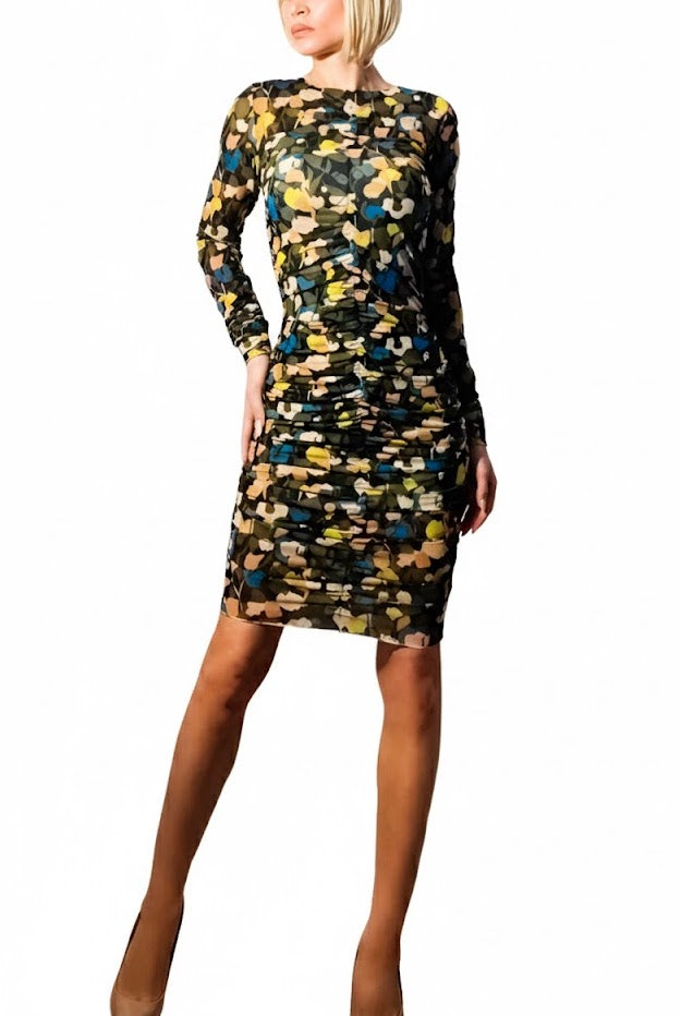 Ted Baker Vestido Estampado Floral Abstracto