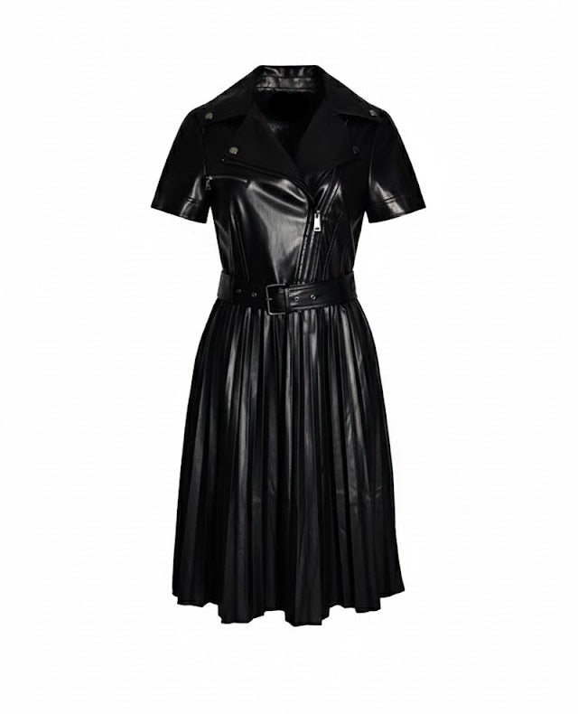 Guess Vestido Livia Efecto Piel