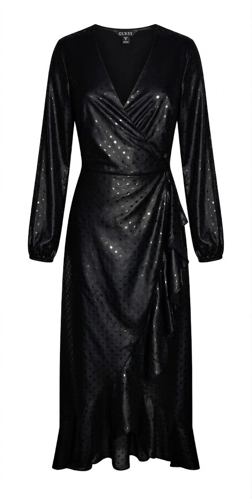 Guess Vestido Largo Lunares