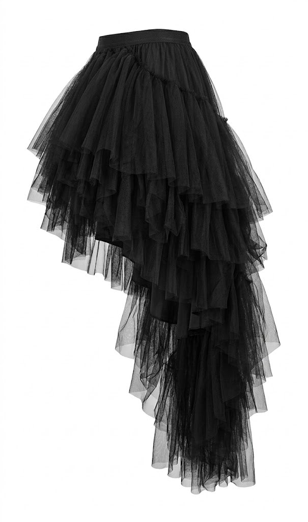 Actitude by Twinset Falda Tul Volantes High-Low