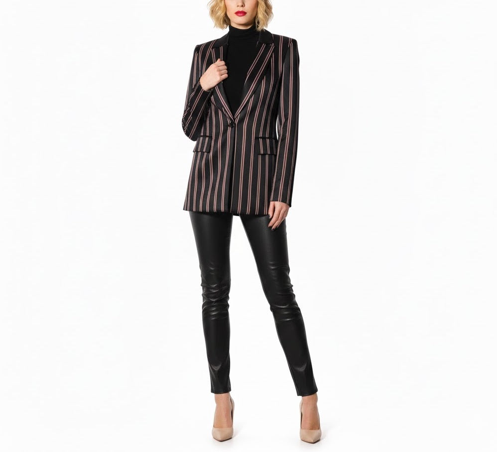 Liu Jo Blazer Satinado Rayas