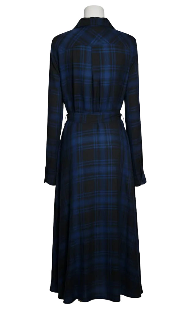 Please Vestido Camisero a Cuadros