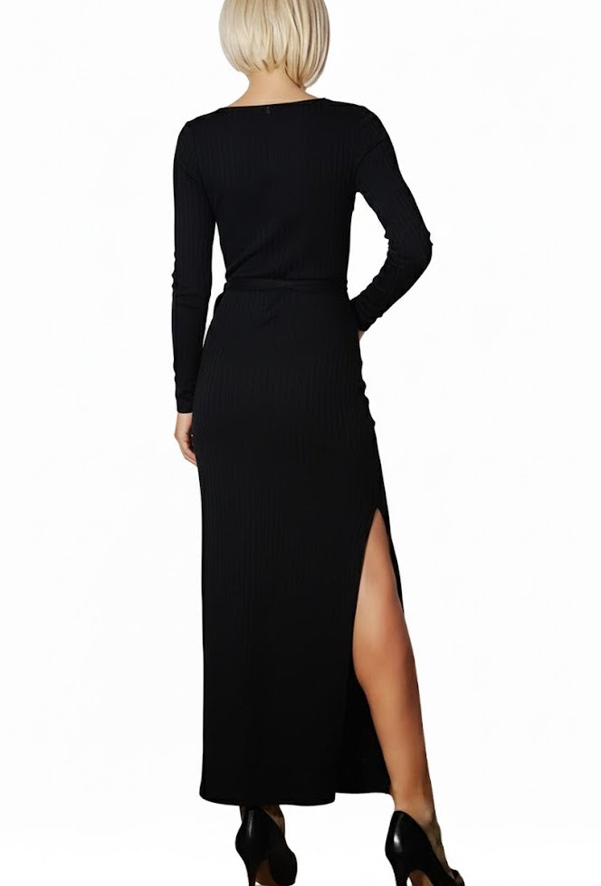 Guess Vestido Largo Acanalado