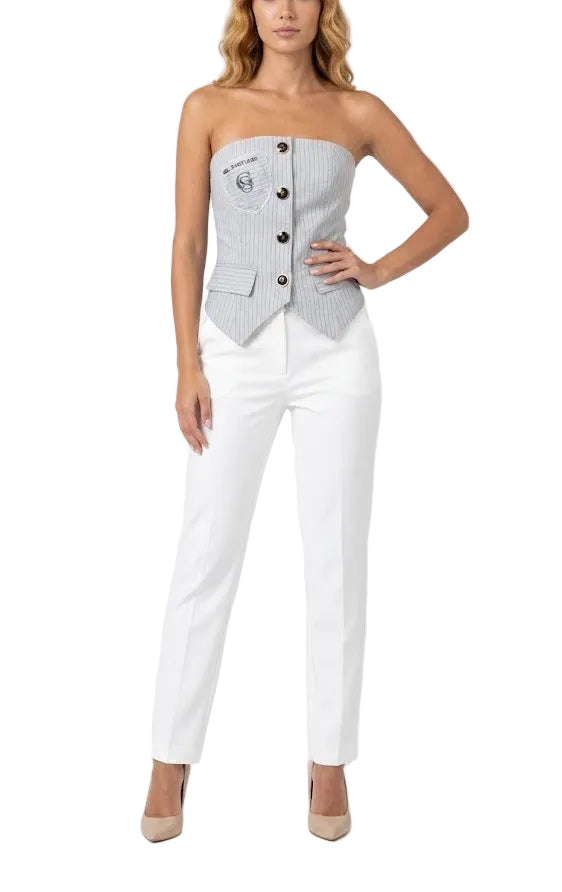 Gil Santucci  Top Corsé con Sello Italiano