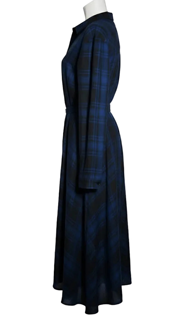 Please Vestido Camisero a Cuadros