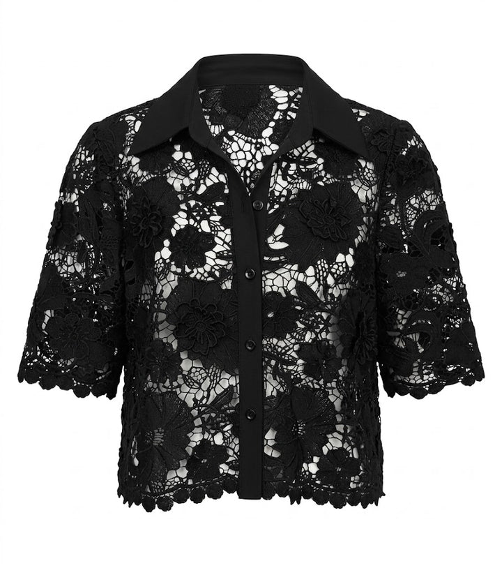 March Studio Blusa Encaje