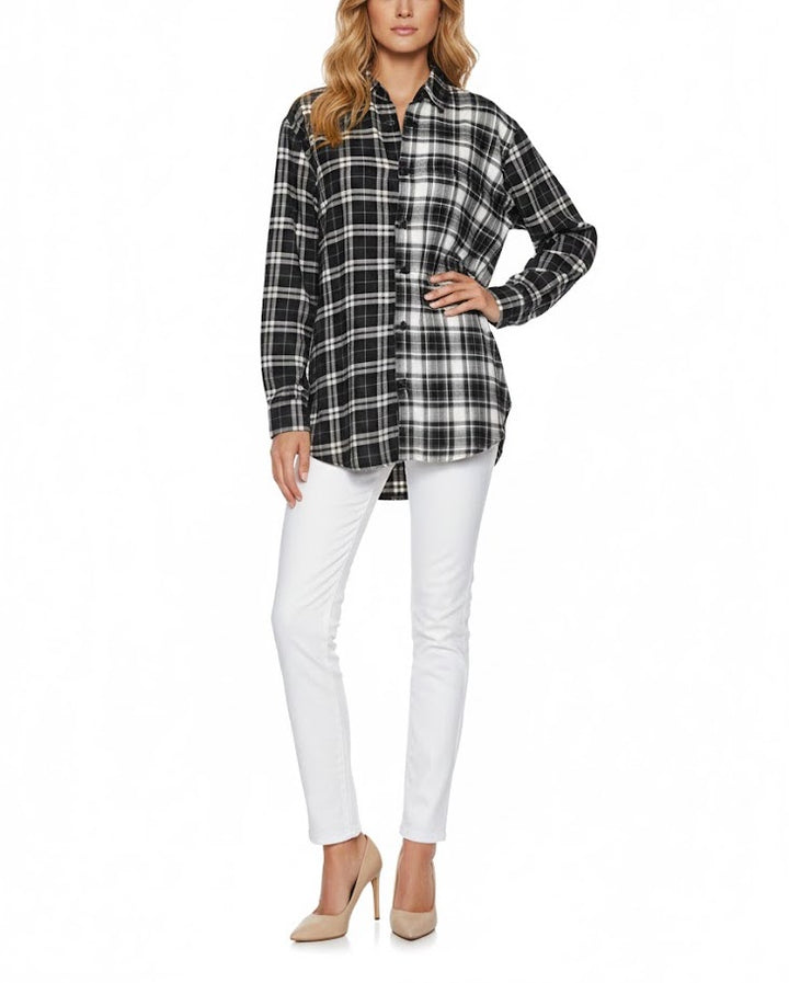 Zadig & Voltaire Camisa Oversize de Cuadros