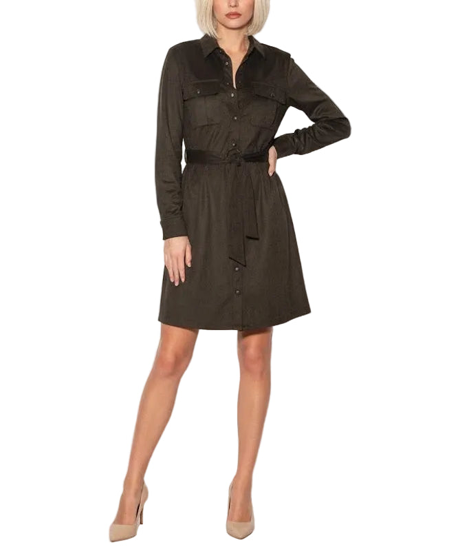 Guess Vestido Marrón