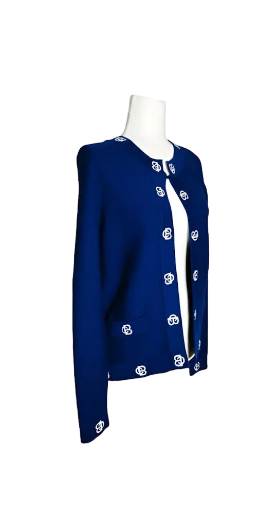Caroline Biss Cárdigan Azul Marino