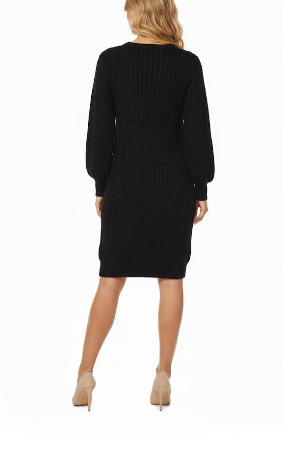 Animagemella Vestido Suéter Bordado Joya