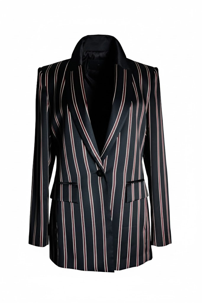Liu Jo Blazer Satinado Rayas