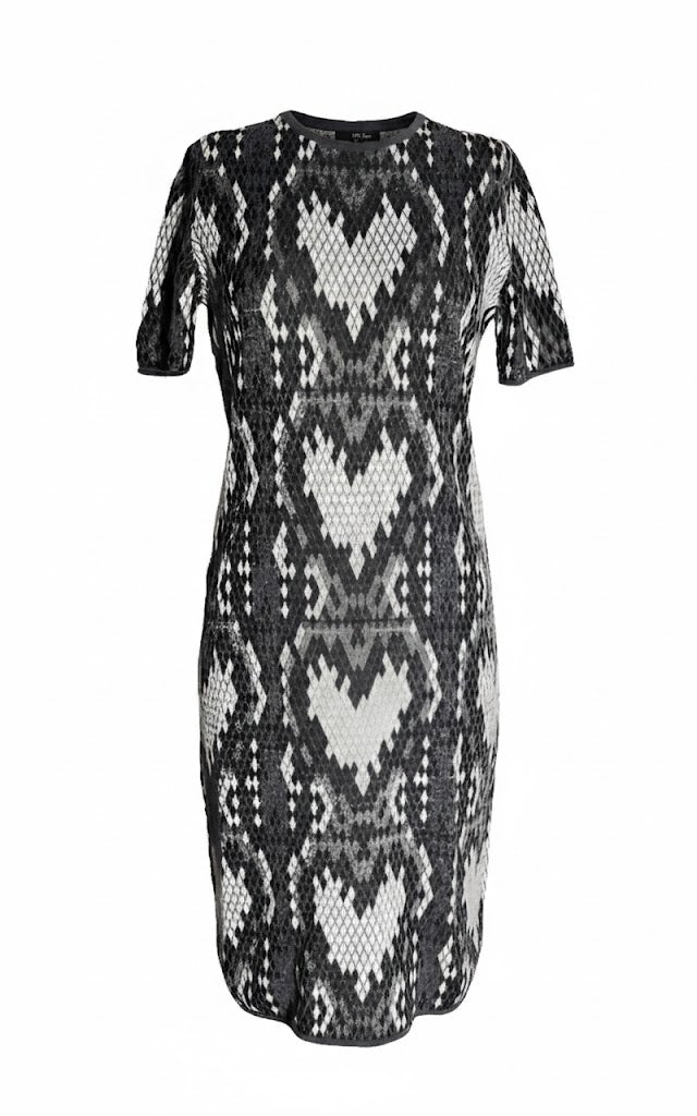 Love Moschino Vestido Gris