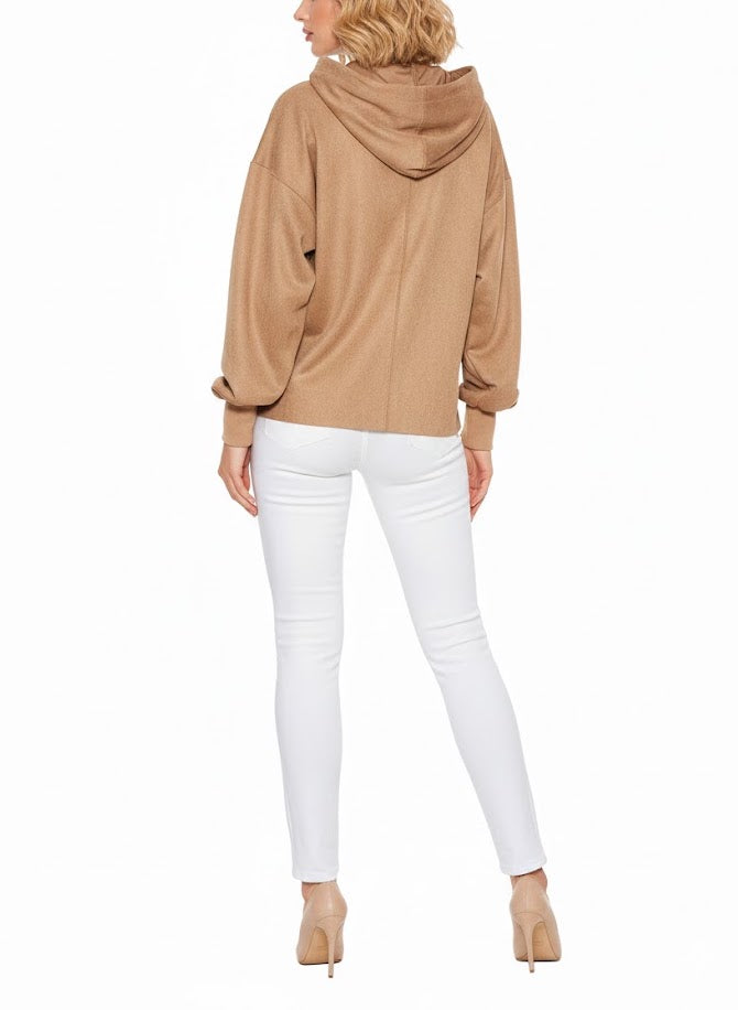 Guess Sudadera Zorina Beige